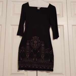 Max Studio Black Work/Casual Dress